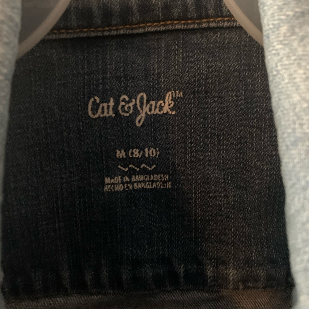 Cat and Jack girls Jean jacket GUC